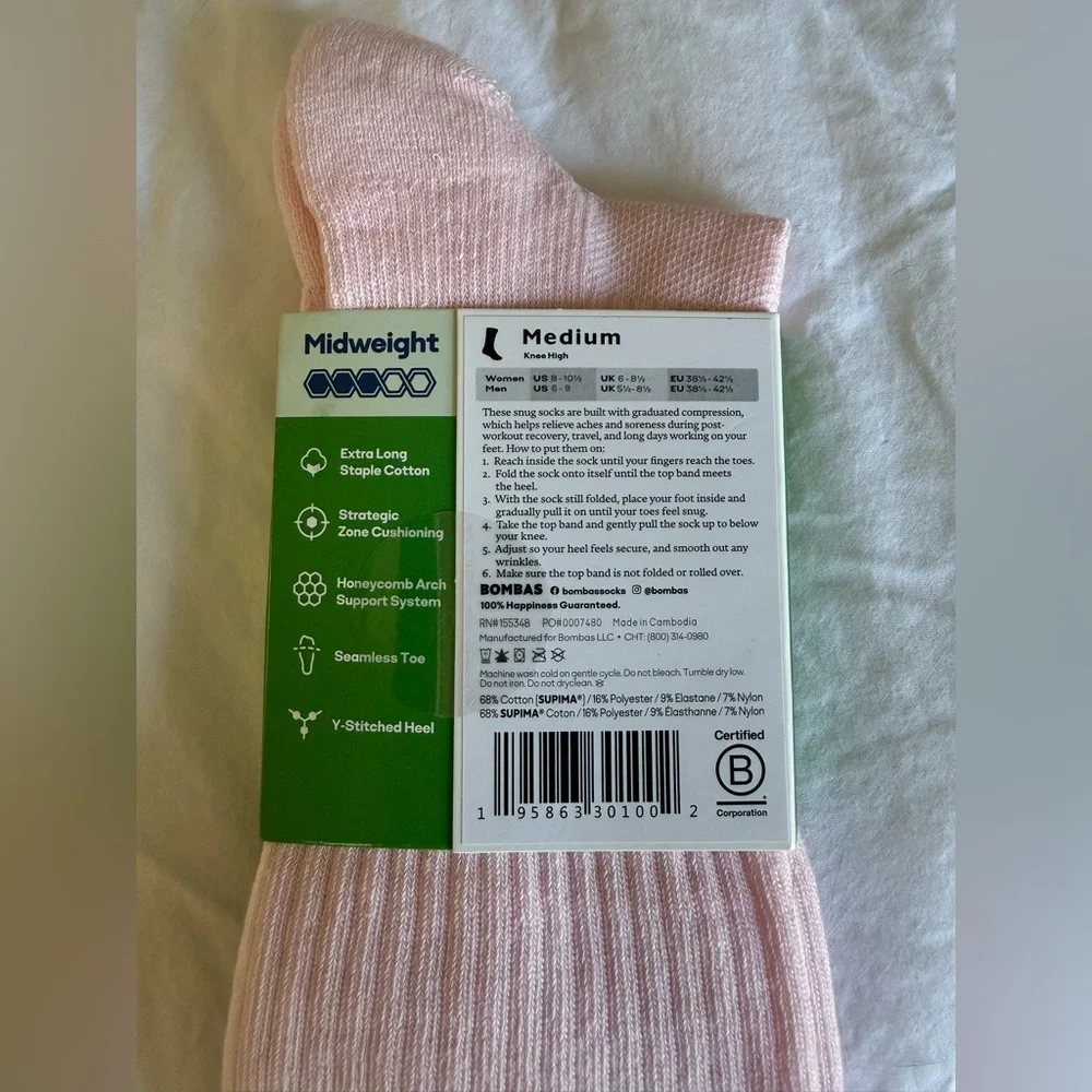 Bombas Women’s Everyday Compression Socks (15-20mmHg) - Picture 3 of 4